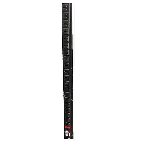 Thanh nguồn 32A, 20 ổ cắm đa năng AMPC-PS20-B-MCB32A