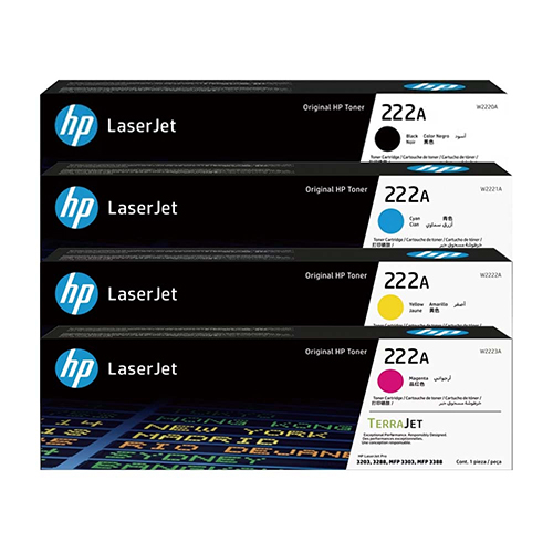 Mực in HP 222A Cyan Original LaserJet Toner Cartridge W2221A