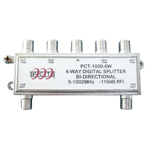 Bộ chia 6 cổng trong nhà PCT-1000-6W