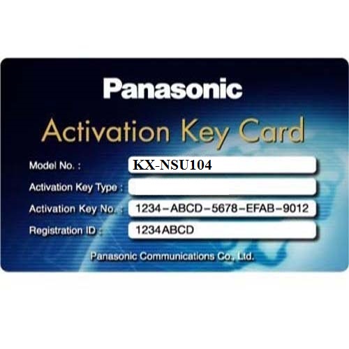 KX-NSU104 Activation key mở rộng tính năng 04 kênh UM