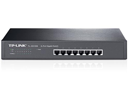 Switch 8 Port 10/100/1000Mbps Switch TP-LINK TL-SG1008