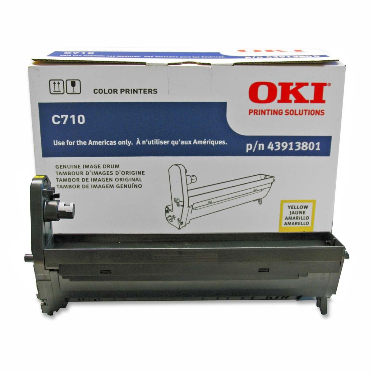 Oki C710 Yellow Drum