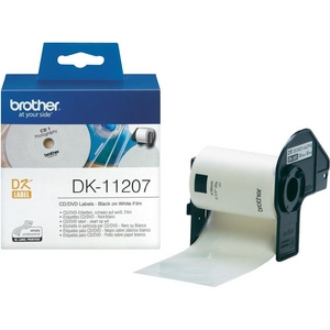 nhan brother dk11207 cddvd label for ql 58mm x 58mm