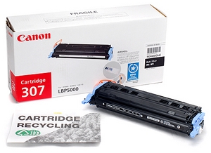 muc in canon 307 black toner cartridge