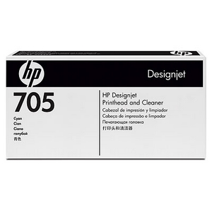 hp 705 cyan designjet printhead and cleaner cd954a