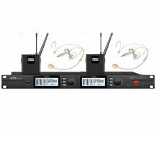 Bộ micro cài đầu không dây 2 kênh ATS WS-211